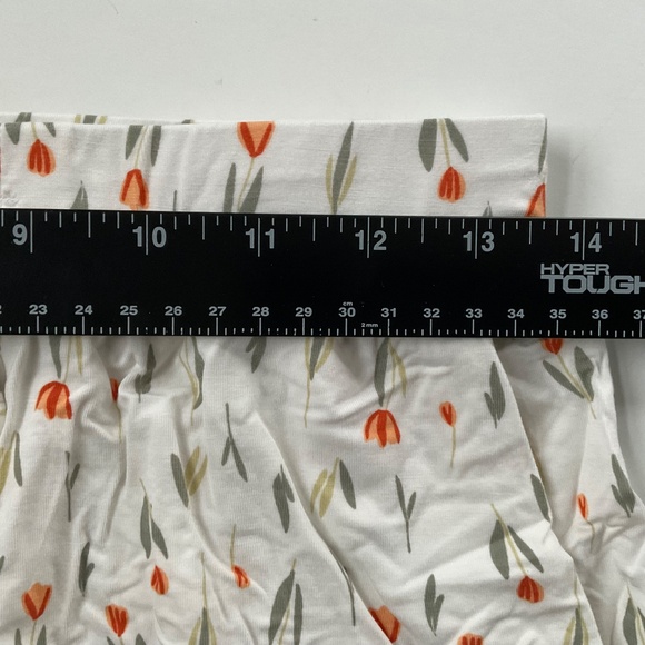 Cozy Earth Women’s Tulip Toile Short Sleeve Pajama Set Sz S Bamboo Luxury Soft - Picture 11 of 15